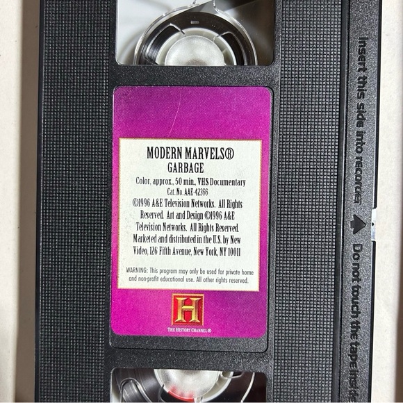 2 Educational Environmental Science Secondary Classroom VHS Tapes Garbage - Picture 7 of 9